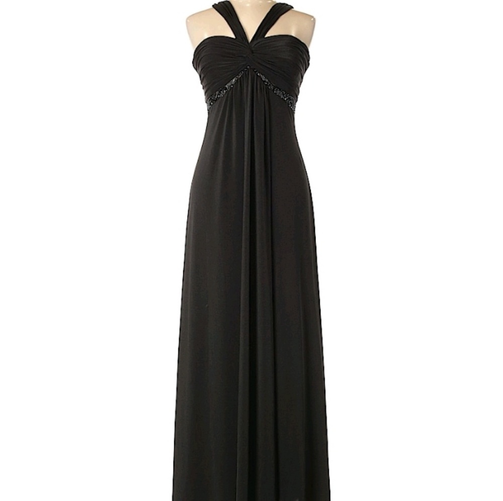 Black cocktail dress